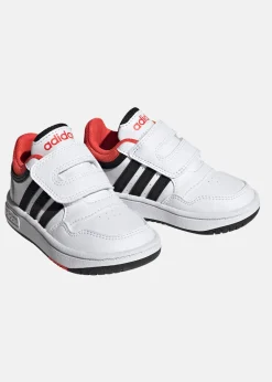 Discount Adidas HOOPS 3.0 CF I FTWWHT/CBLACK/BRIRED