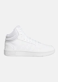 Discount Adidas HOOPS 3.0 MID FTWWHT/FTWWHT/DSHGRY