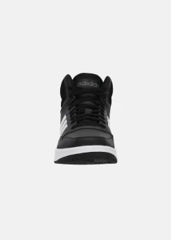 Outlet Adidas HOOPS 3.0 MID CBLACK/FTWWHT/GRESIX