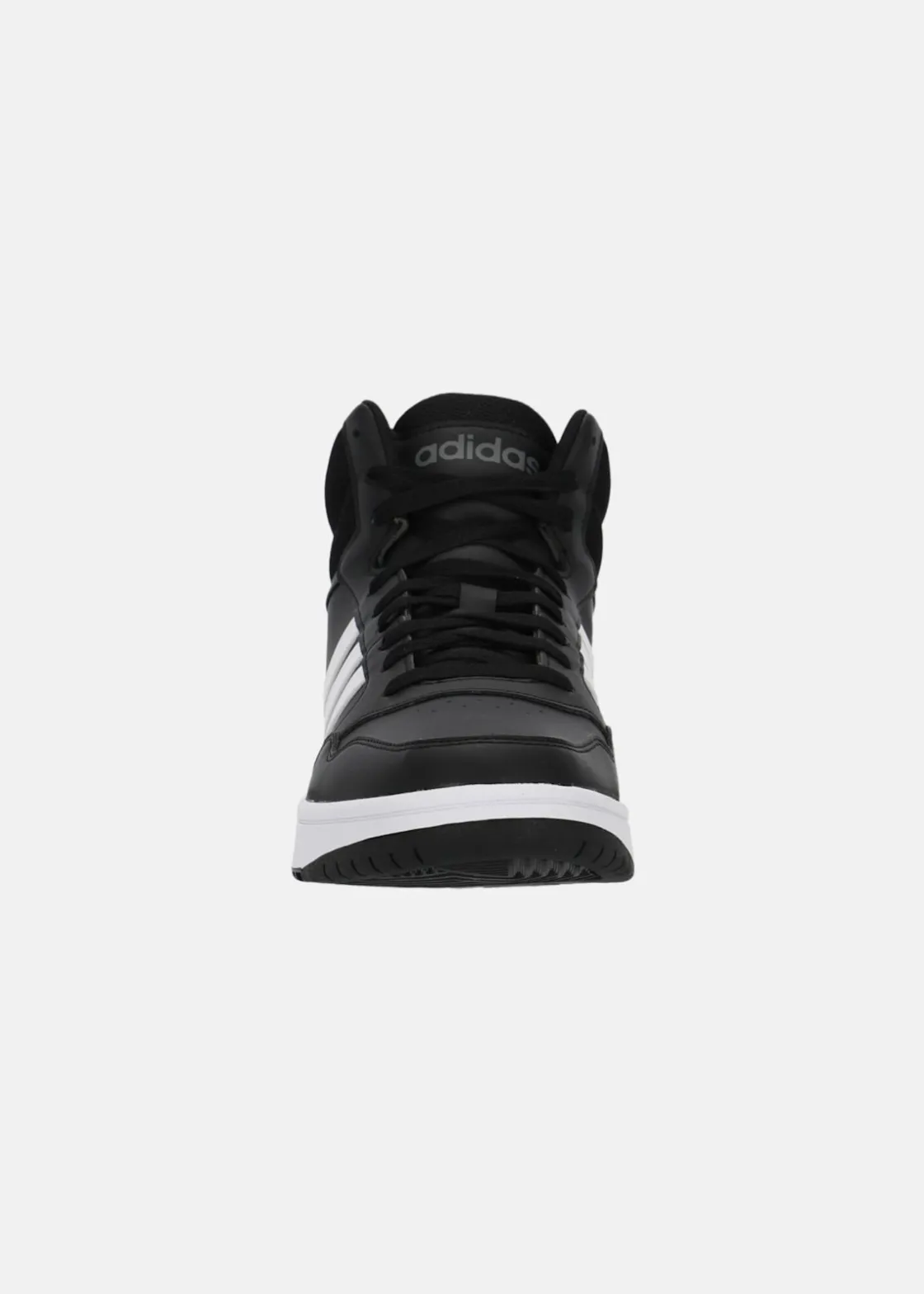Outlet Adidas HOOPS 3.0 MID CBLACK/FTWWHT/GRESIX