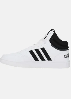 Best Adidas HOOPS 3.0 MID CBLACK/CBLACK/FTWWHT