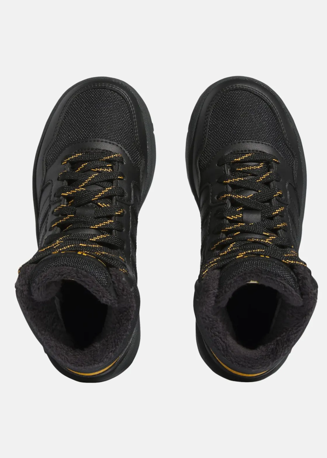 Discount Adidas HOOPS MID 3.0 K CBLACK/CBLACK/PREYEL