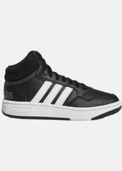 Online Adidas HOOPS MID 3.0 K CBLACK/FTWWHT/GRESIX