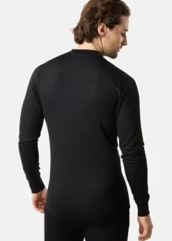 Outlet Aclima HotWool crewneck Unisex Jet Black
