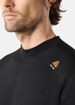 Outlet Aclima HotWool crewneck Unisex Jet Black