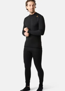 Outlet Aclima HotWool crewneck Unisex Jet Black