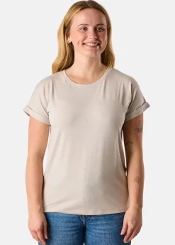 Outlet Seaside Houston Loose Fit Tee W Lt Khaki