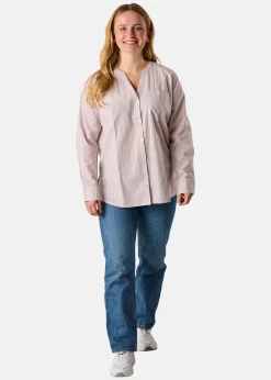 Online Seaside Houston Oversized Shirt W Pale Mauve