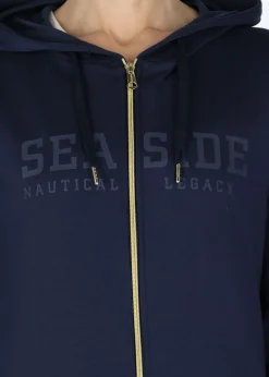 Best Seaside Houston Zip Hood W Navy