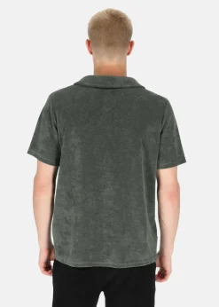 Sale Blount & Pool Ibiza Terry Shirt Olive