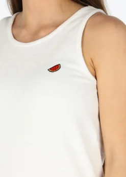 Clearance Blount & Pool Ibiza Terry Singlet W Off White