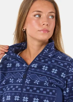 Discount Swedemount Idre Fleece III W Dk. Navy/Lt Blue