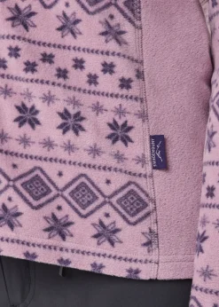Best Swedemount Idre Fleece III W Dk. Mauve/Pale Mauve