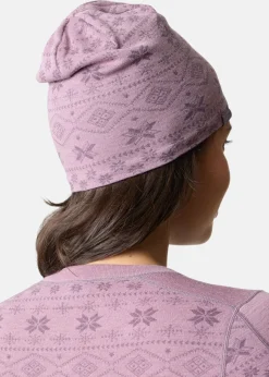 Outlet Swedemount Idre Wool Beanie Pale Mauve