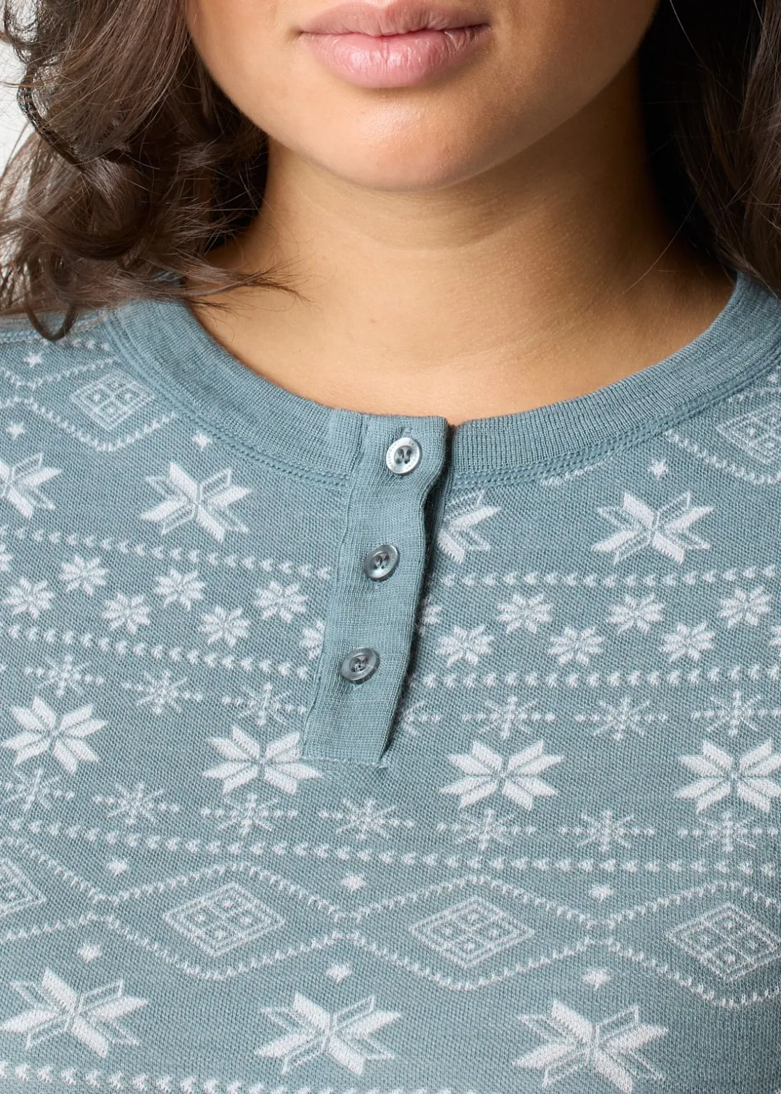 New Swedemount Idre Wool LS Top W Seaweed Green