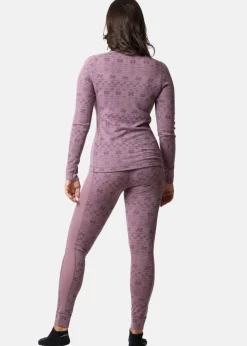 Swedemount Idre Wool LS Top W Pale Mauve