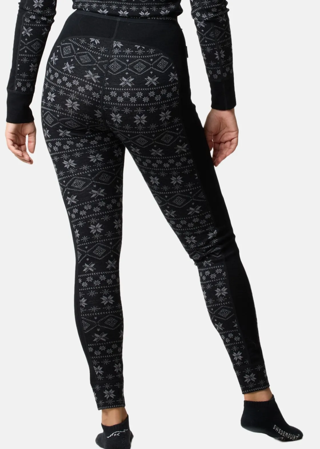 Sale Swedemount Idre Wool Pants W Black