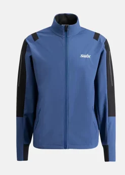 Online Swix Infinity Jacket M Lake blue