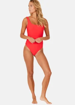Discount Athlecia Isabella W Swimsuit Tomato
