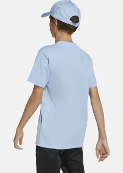 Hot Adidas J BL TEE 160 GLOBLU/WHITE