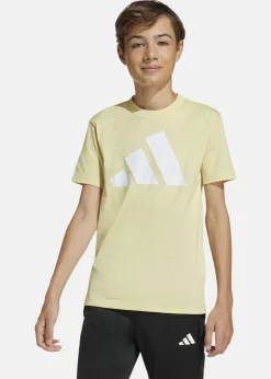 New Adidas J BL TEE 160 POWYEL/WHITE