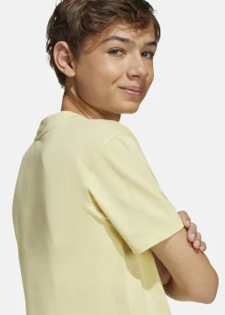 New Adidas J BL TEE 160 POWYEL/WHITE