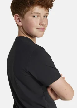 Outlet Adidas J BL TEE 160 BLACK/WHITE