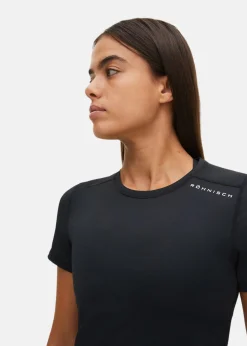 Sale Röhnisch Jacquard Tee Black