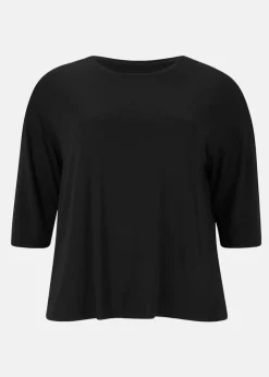 Sale Q-collection Jenirei W Soft Touch 3/4 Tee Black