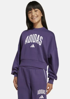 Online Adidas JG CLGT FT SWT AURPLU/WHITE