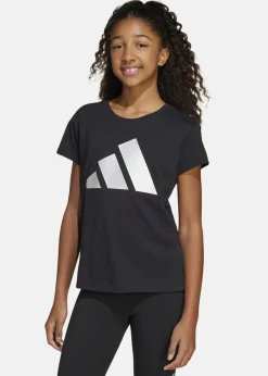 Discount Adidas JG GLAM T BLACK/SILVMT