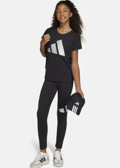 Discount Adidas JG GLAM T BLACK/SILVMT