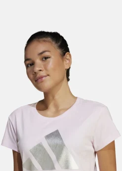 Adidas JG GLAM T CLPINK/SILVMT