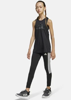 New Adidas JG TR-ES 3S LEG BLACK/WHITE