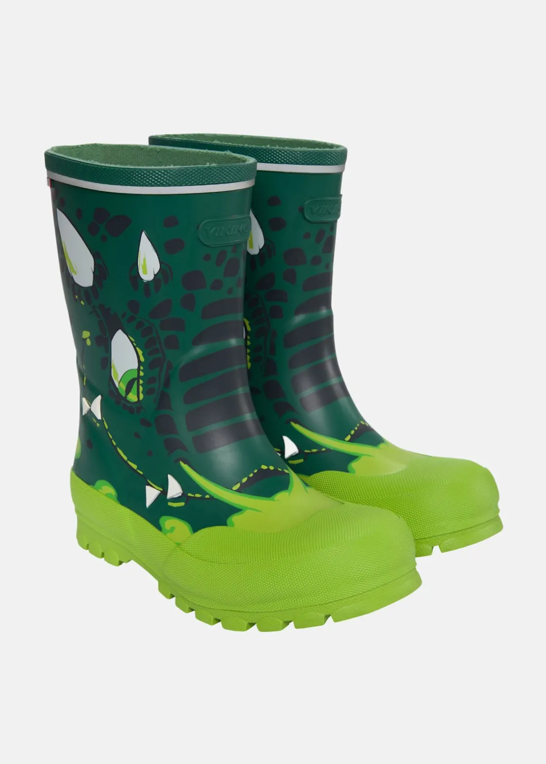 Hot Viking Footwear Jolly Print Bottlegreen/Multi