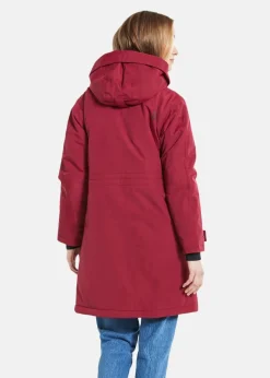 Hot Didriksons JOSEFINE WNS PARKA Ruby Red