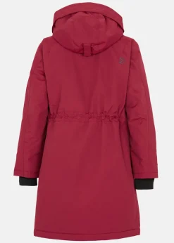 Hot Didriksons JOSEFINE WNS PARKA Ruby Red