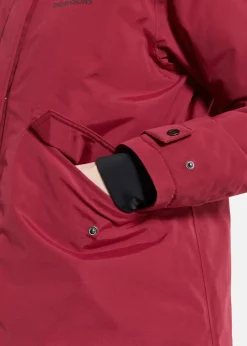 Hot Didriksons JOSEFINE WNS PARKA Ruby Red