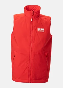 Discount Huski Wear Jr Liner Vest Huski Red
