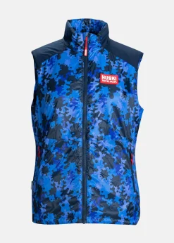 Huski Wear Jr Liner Vest Azure Camo