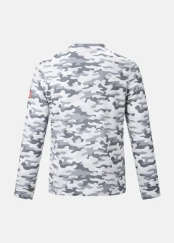 Best Huski Wear JR LOGO TECH LS TEE 2 Camo