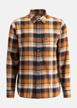 Hot Lundhags Järpen Plaid Flannel Shirt Brick