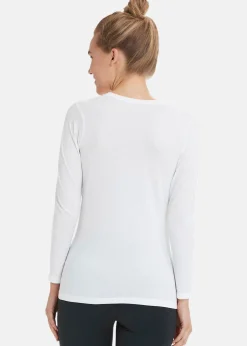 Best Athlecia Julee W Loose Fit L/S Seamless White
