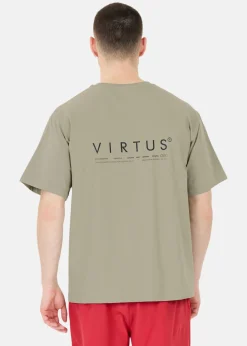 Discount Virtus Kallan M S/S Tee Dried sage