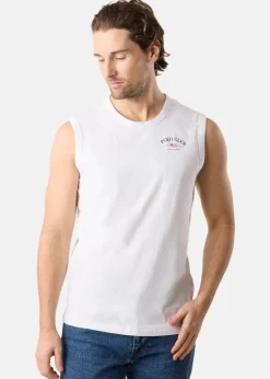 Outlet Saint Vincent Kansas Sleeveless Tee White