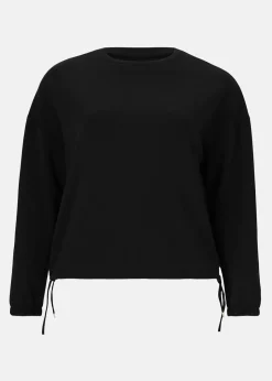 New Q-collection Karina W Sweat Shirt Black