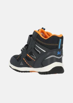 Sale Leaf Kasuri Navy/Orange