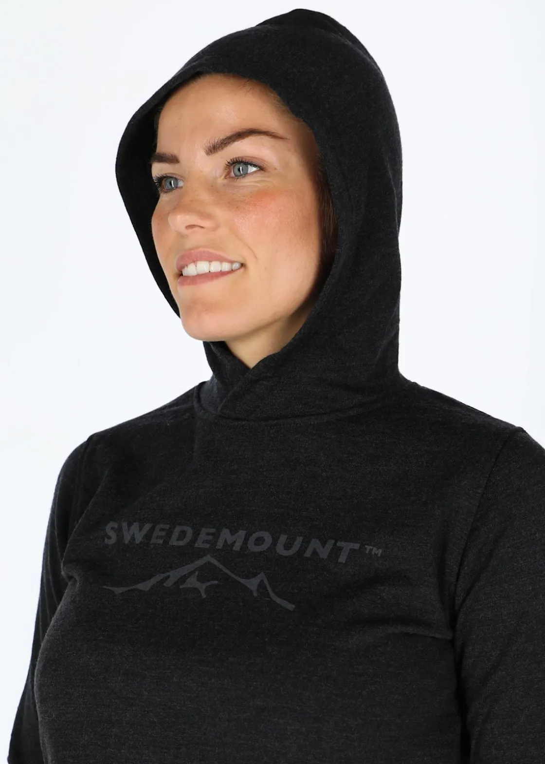 Discount Swedemount Katmandu Merino Wool Hood W Charcoal Melange