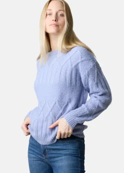 Online Seaside Key West Knitted Sweater W Dusty Blue