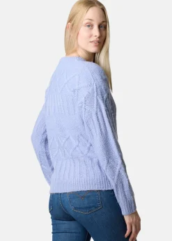 Online Seaside Key West Knitted Sweater W Dusty Blue